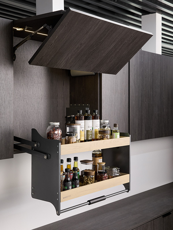 IO Ingenious One Series — Mounted cabinet Interior